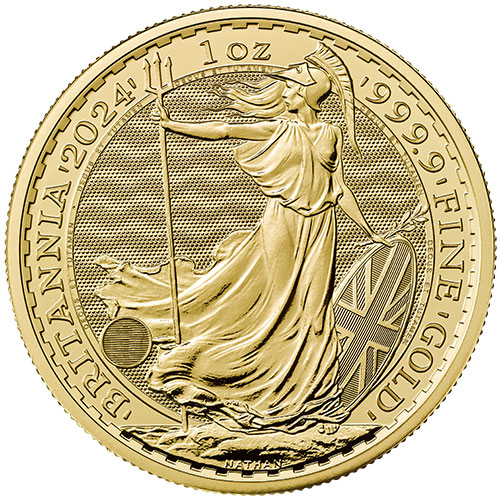 1 Unze Gold Britannia 2024 Charles III. 