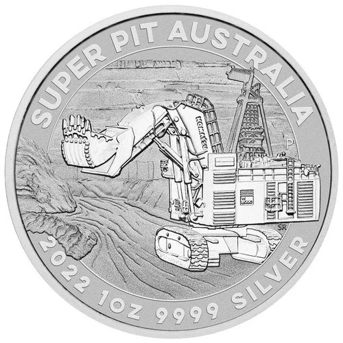Silber Australien Super Pit 2022 1 Unze Silber Australien Super Pit 2022 1 Unze