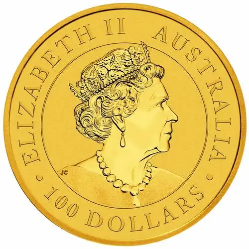 Rückseite Goldmünze 1 Unze Australien Super Pit 2019, der Hersteller Perth Mint Australia