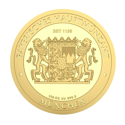 1/10 Unze Gold Bayern Thaler 2025