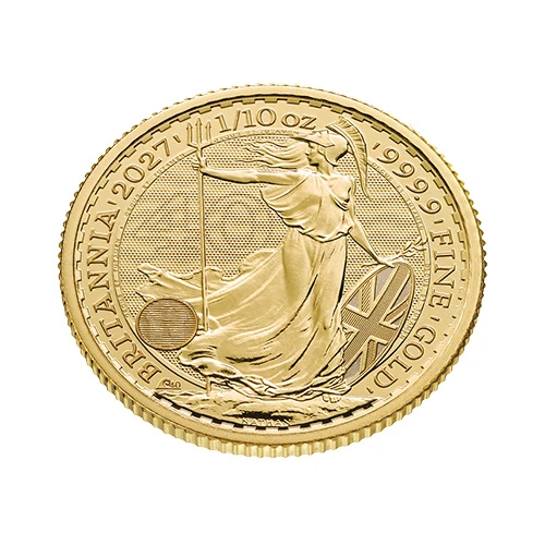 1/10 Unze Gold Britannia 2027