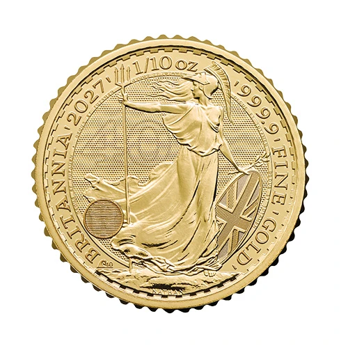 1/10 Unze Gold Britannia 2027