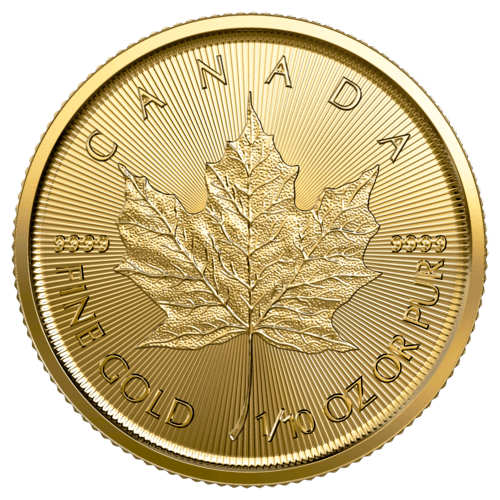 1/10 Unze Gold Maple Leaf 2023