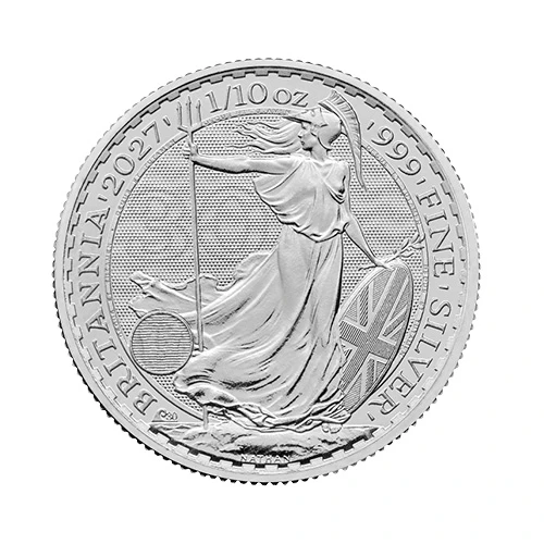 1/10 Unze Silber Britannia 2027 1/10 Unze Silber Britannia 2027