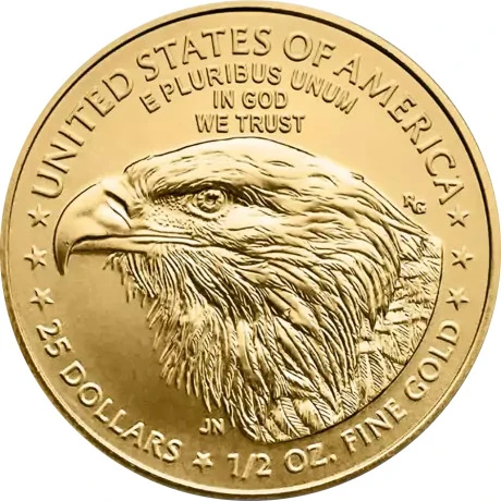 1/2 Unze Gold American Eagle 2024 (mehrwertsteuerfrei)