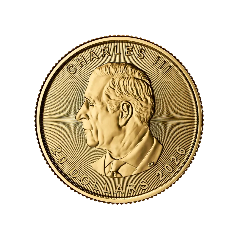 1/2 Unze Gold Maple Leaf 2026