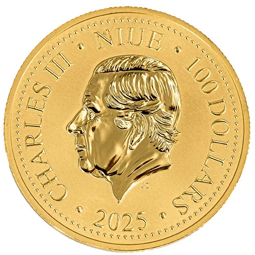 1/2 Unze Gold Niue Phoenix 2025