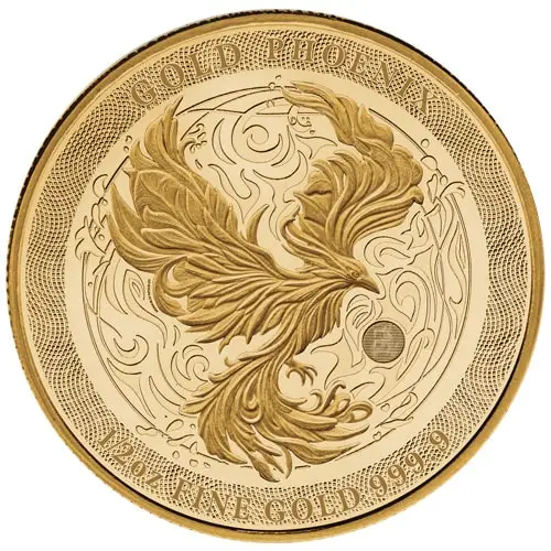 1 2 oz silber phoenix 2025 vorderseite