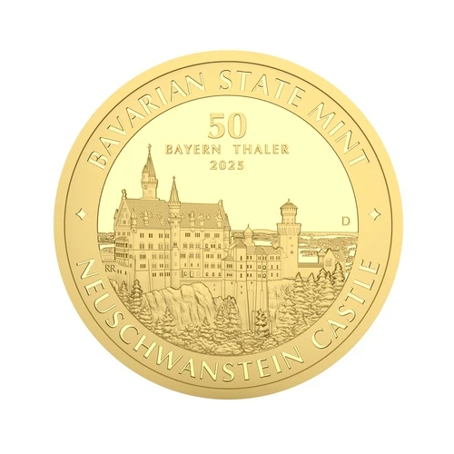 1/2 Unze Gold Bayern Thaler 2025