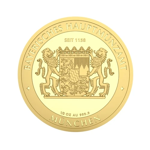 1/2 Unze Gold Bayern Thaler 2025