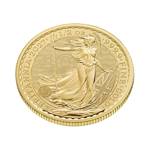 1/2 Unze Gold Britannia 2027 1/2 Unze Gold Britannia 2027