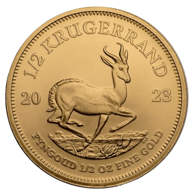 Vorderseite halbe Unze Krügerrand 2023