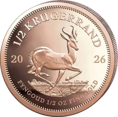 1/2 Unze Gold Krügerrand 2026