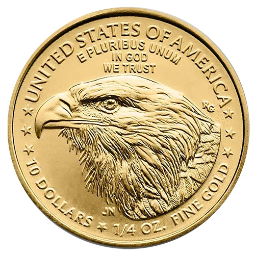 1/4 Unze Gold American Eagle diverse Jahrgänge