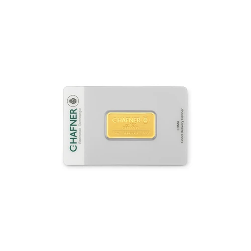 1/4 Unze Goldbarren C. Hafner 