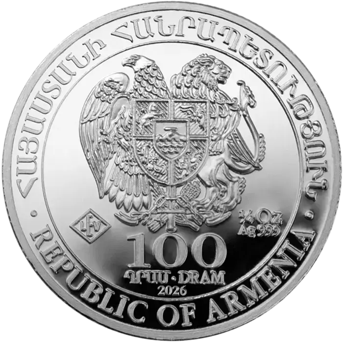 1/4 Unze Silber Armenien Arche Noah 2026