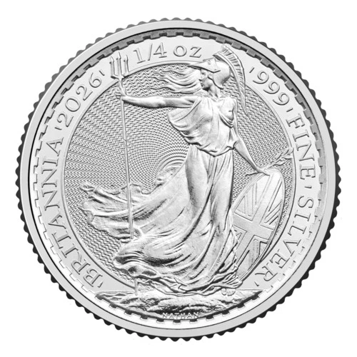 1/4 Unze Silber Britannia 2026
