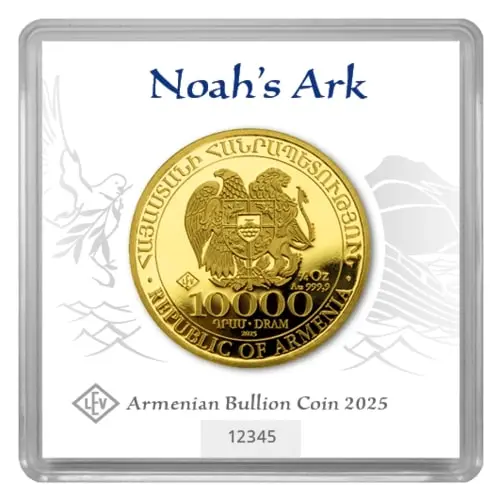 1 4 unze gold arche noah 2025 sicherheitskapsel