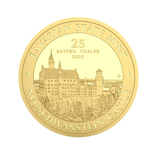 1/4 Unze Gold Bayern Thaler 2025