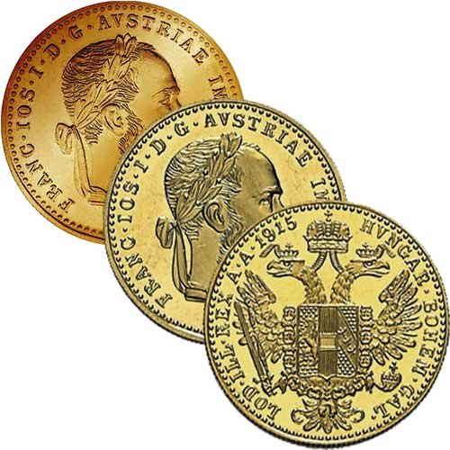 3,44 g Gold Österreich 1 Dukat diverse Jahrgänge