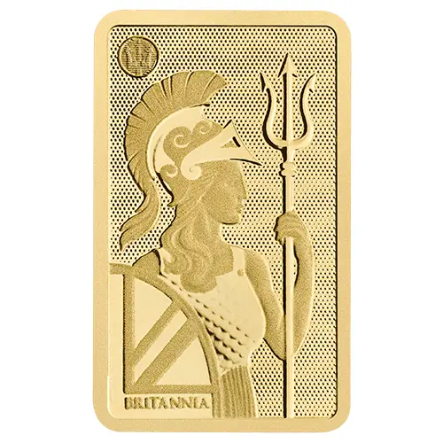 1 g Goldbarren Britannia Royal Mint NEU