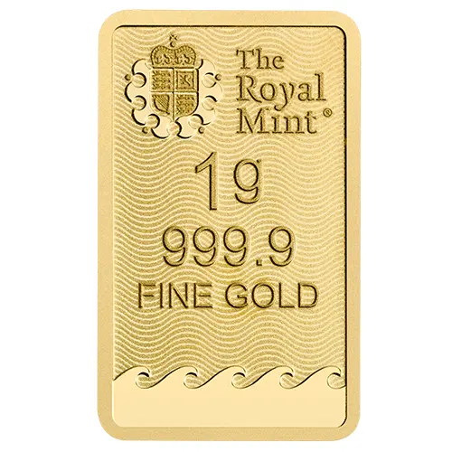 1 g Goldbarren Britannia Royal Mint NEU