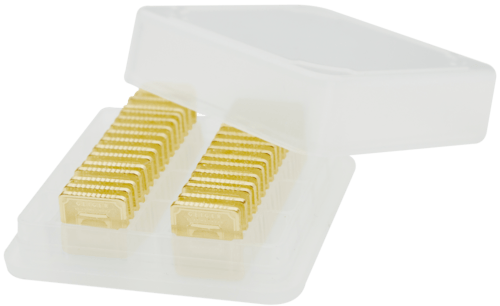 Goldbarren original 30x1 Gramm, der Hersteller Geiger Edelmetalle AG