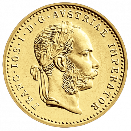 3,44 g Gold Österreich 1 Dukat 1915 prägefrische Nachprägung