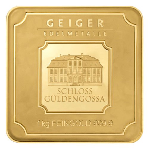 1 kg Goldbarren Geiger original