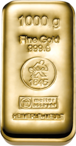 1 kg goldbarren