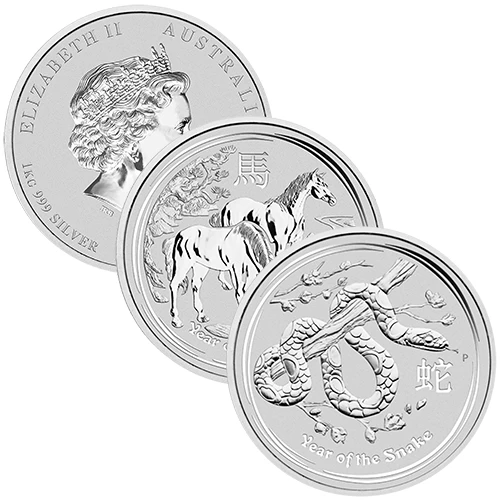 1 kg Silber Lunar II Sammelbild