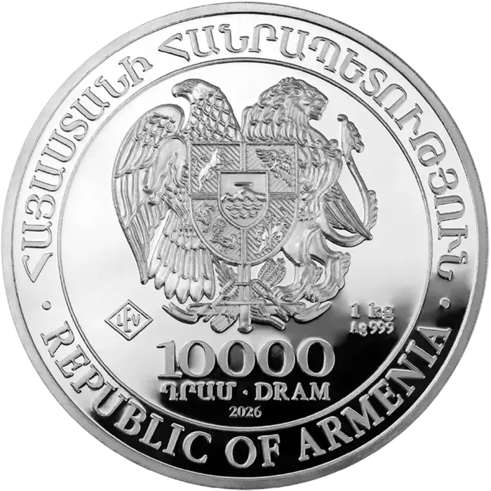 1 kg Silber Armenien Arche Noah 2026