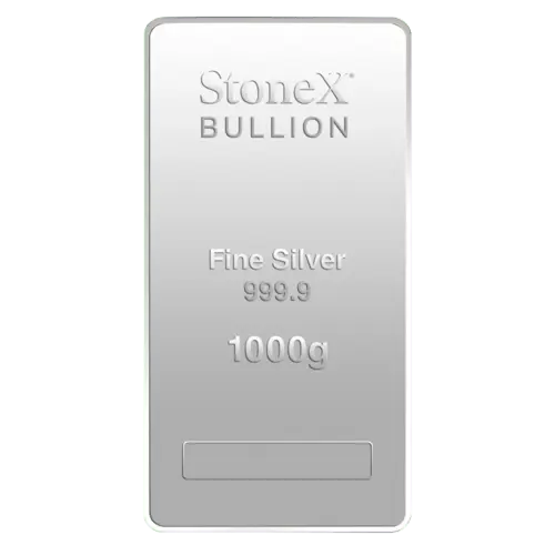 Vorderseite des 1 kg Silber Münzbarren Stonex 2021 von Hersteller StoneX group Inc. Vorderseite des 1 kg Silber Münzbarren Stonex 2021 von Hersteller StoneX group Inc.