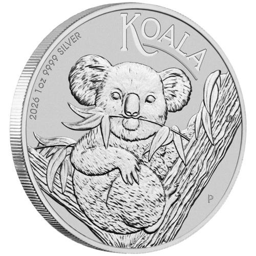 1 Unze Silber Australian Koala 2026 (differenzbesteuert)