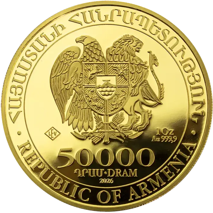 1 Unze Gold Armenien Arche Noah 2026