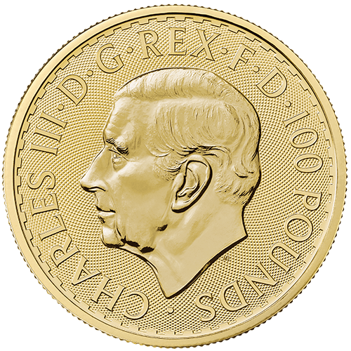 1 Unze Gold Britannia 2023 Charles III.