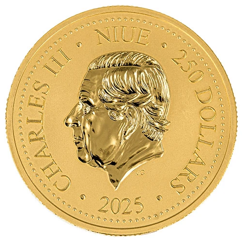 1 Unze Gold Niue Phoenix 2025