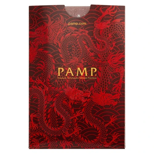 1 Unze Goldbarren PAMP Suisse Good Luck Yellow Dragon