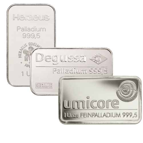 1 Unze Palladiumbarren