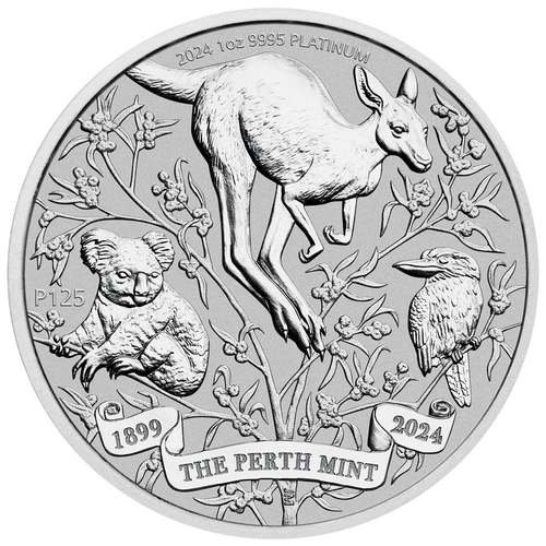 1 Unze Platin Perth Mint's 125th Anniversary 2024 kaufen