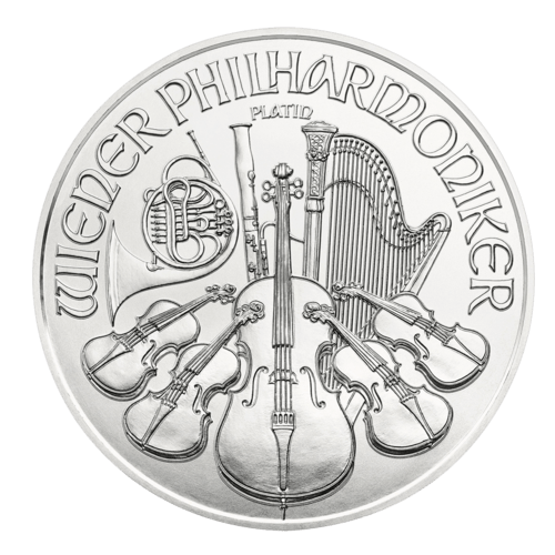 1 Unze Platin Wiener Philharmoniker 2016