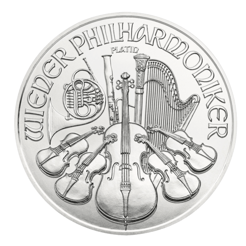 1 Unze Platin Wiener Philharmoniker 2016