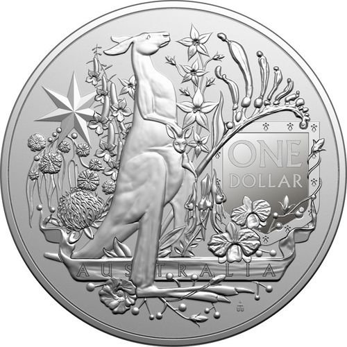 Vorderseite 1 Unze Silber Coat of Arms 2021 von Hersteller Royal Australian Mint