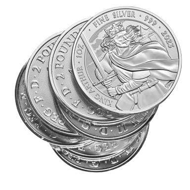 1 Unze Silber King Arthur 2023 Mythen und Legenden Sammlung