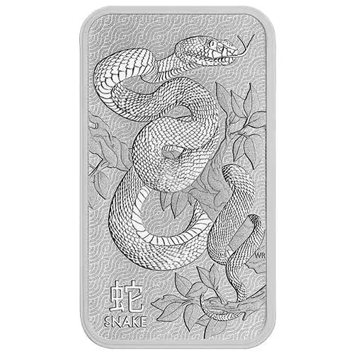 1 unze silberbarren lunar schlange