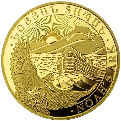 1 unze gold armenien arche noah 2025 motiv