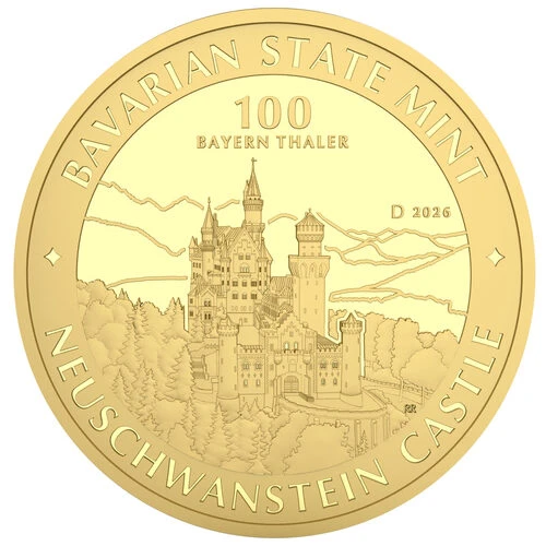 1 Unze Gold Bayern Thaler 2026 Motiv
