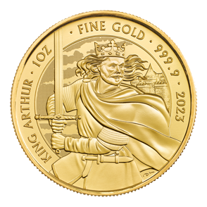 1 Unze Gold König Arthur 2023