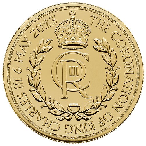 1 Unze Gold Krönung Charles III. 2023