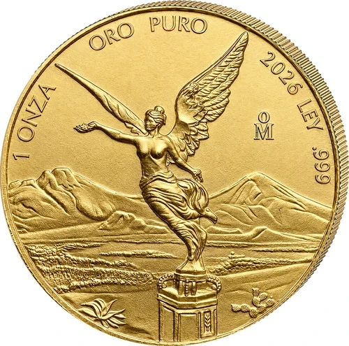 1 Unze Gold Mexiko Libertad 2026 Motiv 1 Unze Gold Mexiko Libertad 2026 Motiv